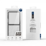 Dux Ducis Samsung Galaxy Z Flip 7 Kuori Aimo Series Musta