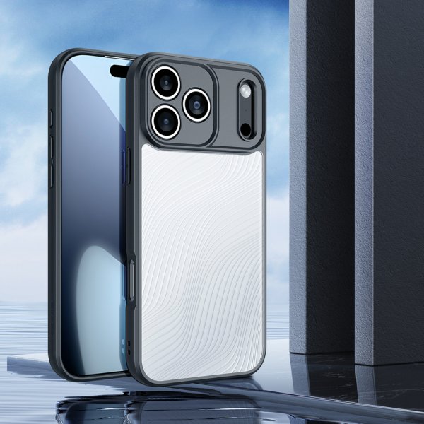 Dux Ducis iPhone 17 Pro Max Kuori Aimo Series Musta