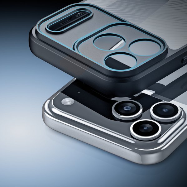 Dux Ducis iPhone 17 Pro Max Kuori Aimo Series Musta