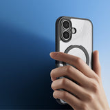 Dux Ducis iPhone 17 -kuori Aimo Series MagSafe Jalusta Musta