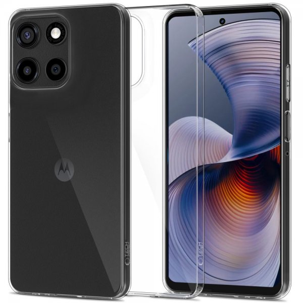 Tech-Protect Motorola Moto G56 Kuori FlexAir Läpinäkyvä
