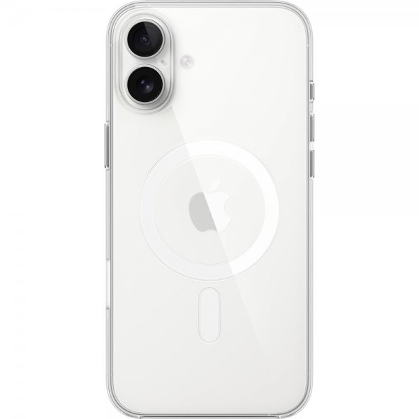 Apple alkuperäinen iPhone 16 Plus -kuori Clear Case MagSafe Läpinäkyvä