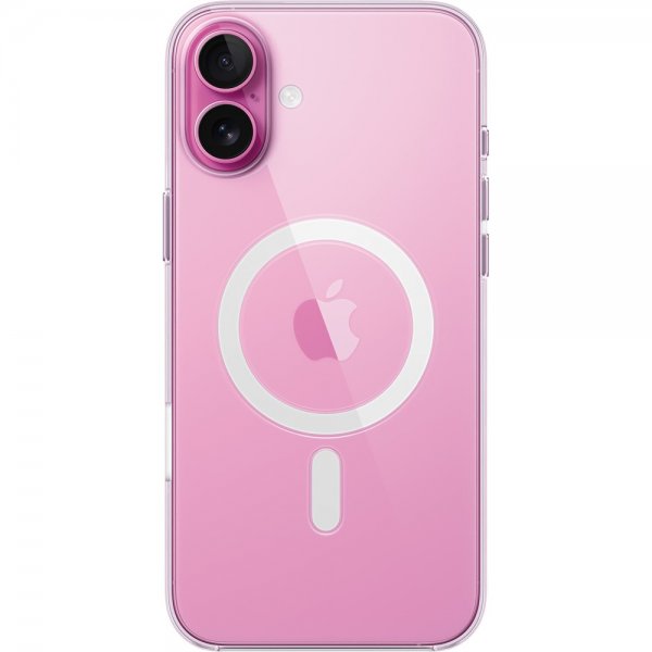 Apple alkuperäinen iPhone 16 Plus -kuori Clear Case MagSafe Läpinäkyvä