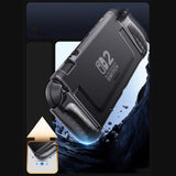 Supcase Nintendo Switch 2 -suojakuori, kirkas, musta