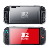 Supcase Nintendo Switch 2 -suojakuori Crystal Transparent