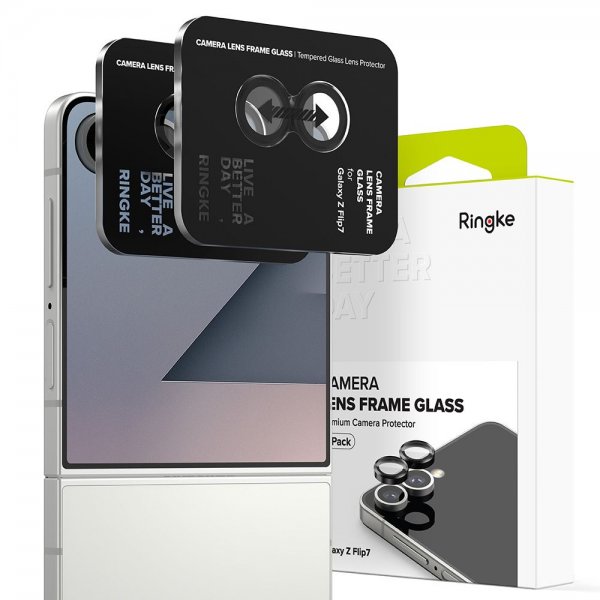 Ringke Samsung Galaxy Z Flip 7 Kamerasuojus Camera Lens Frame 2 kpl
