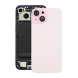 iPhone 15 Takalasi magneetilla ja kameralinssillä - Pinkki