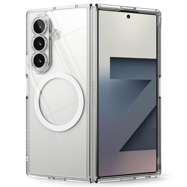 Ringke Samsung Galaxy Z Fold 7 -suojakuori Fusion Magnetic Transparent