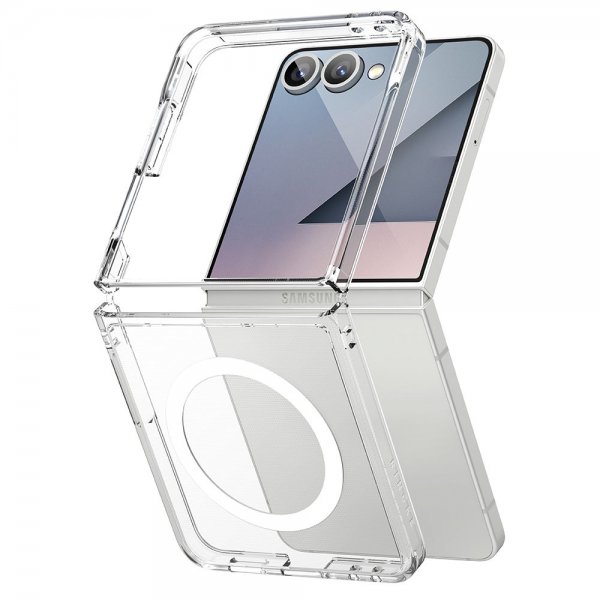 Ringke Samsung Galaxy Z Flip 7 Kuori Fusion Magnetic Läpinäkyvä