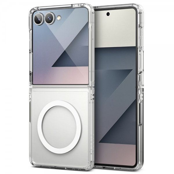Ringke Samsung Galaxy Z Flip 7 Kuori Fusion Magnetic Läpinäkyvä