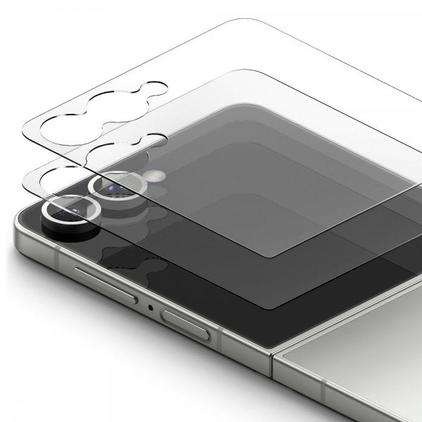 Ringke Samsung Galaxy Z Flip 7 näytönsuoja Easy Slide 2-pakkaus