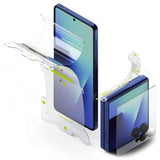 Ringke Samsung Galaxy Z Flip 7 näytönsuoja 3-in-1 Protector Pro