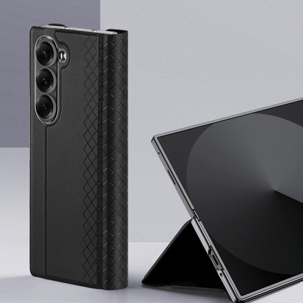 Dux Ducis Samsung Galaxy Z Fold 7 Kuori Bril Series Musta