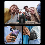 Supcase Samsung Galaxy Z Flip 7 Kuori ArmorBox Musta