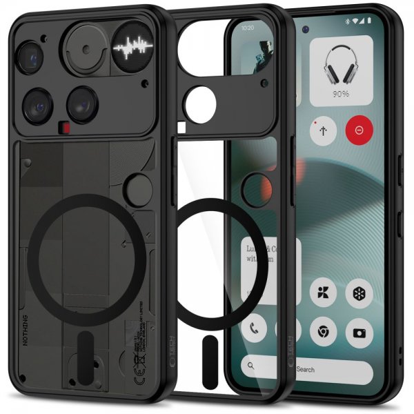 Tech-Protect Nothing Phone 3 Kuori MagMat MagSafe Musta