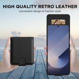 Tech-Protect Samsung Galaxy Z Flip 6/Z Flip 7 FE Kotelo Lompakko Musta