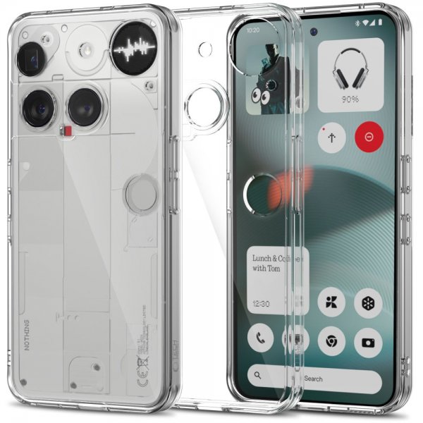 Tech-Protect Nothing Phone 3 Kuori FlexAir Hybrid Läpinäkyvä
