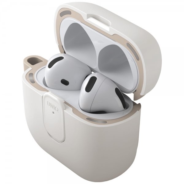 UNIQ AirPods 4 Suojakuori Clyde Beige