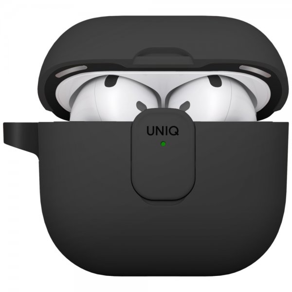 UNIQ AirPods 4 -kuori Clyde Musta