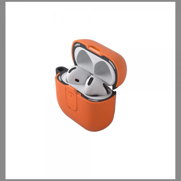 UNIQ AirPods 4 Suojakuori Clyde Orange