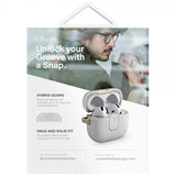 UNIQ AirPods 4 Suojakuori Clyde Orange