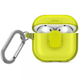 UNIQ AirPods 4 Suojakuori Glase Pro Keltainen