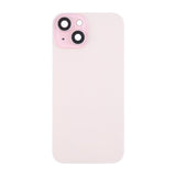 iPhone 15 Plus Takalasi magneetilla ja kameralinssillä - Pinkki