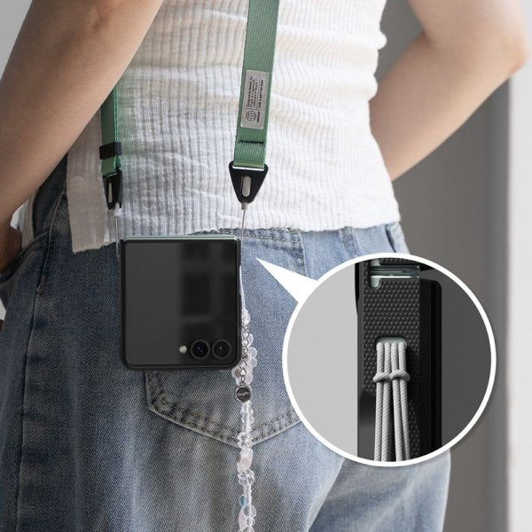 Ringke Samsung Galaxy Z Flip 7 Kuori Onyx Magnetic Musta
