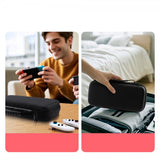 Dux Ducis Nintendo Switch 2 -kantolaukku, jossa kahva ja pelisäilytystila, musta