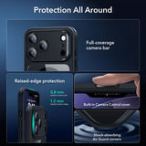 ESR iPhone 17 Pro Max -kuori ja näytönsuoja Classic Hybrid MagSafe Set Musta Läpinäkyvä