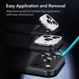 ESR iPhone 14/15/16/17 Pro & Pro Max Kameran suoja Armorite Musta