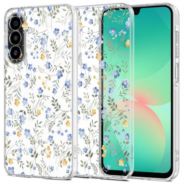 Tech-Protect Samsung Galaxy A17 Kuori FlexAir Kukkakuvio