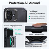 ESR iPhone 17 -kuori Cyber Tough Kickstand MagSafe, musta