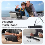 ESR iPhone 17 -kuori Cyber Tough Kickstand MagSafe, musta