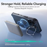 ESR iPhone 17 -kuori Cyber Tough Kickstand MagSafe, musta
