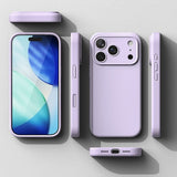 Ringke iPhone 17 Pro Max -kuori silikoninen magneettinen violetti