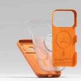 Ringke iPhone 17 Pro Max -kuori silikoninen magneettinen, Tangerine