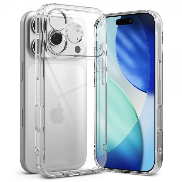 Ringke iPhone 17 Pro Suojakuori Fusion Läpinäkyvä