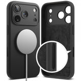 Ringke iPhone 17 Pro Silikoninen Magneettikuori Violetti