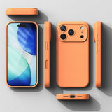 Ringke iPhone 17 Pro Silikonikuori Magneettinen Tangerine