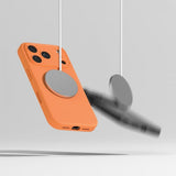 Ringke iPhone 17 Pro Silikonikuori Magneettinen Tangerine