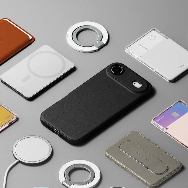 Ringke iPhone Air -kuori Onyx Magnetic, musta