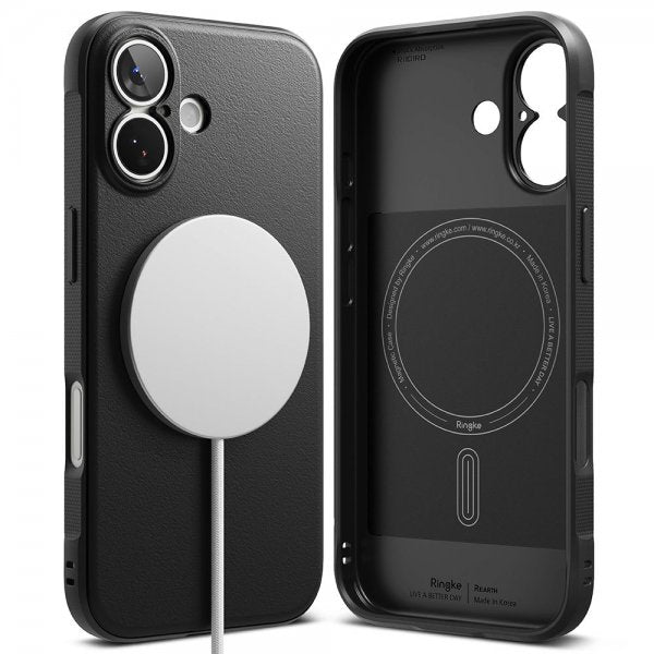 Ringke iPhone 17 -suojakuori Onyx Magnetic, musta