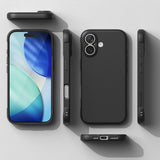 Ringke iPhone 17 -suojakuori Onyx Magnetic, musta
