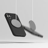Ringke iPhone 17 -silikonisuojakuori magneettikiinnityksellä, musta
