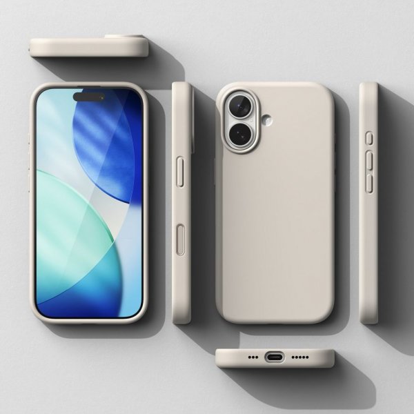 Ringke iPhone 17 -silikonisuojakuori, magneettinen kivi