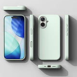 Ringke iPhone 17 -kuori, silikonia, magneettinen, Soft Mint