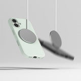 Ringke iPhone 17 -kuori, silikonia, magneettinen, Soft Mint