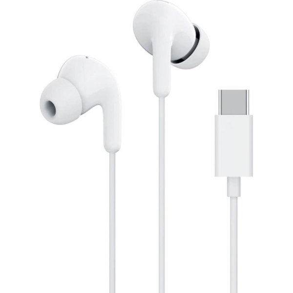 Xiaomi langalliset USB-C-kuulokkeet Type-C Earphones, valkoinen