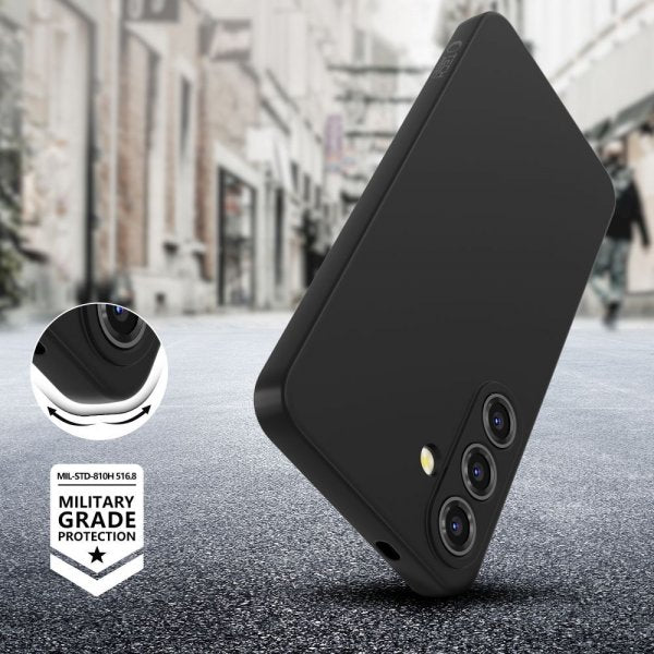Tech-Protect Samsung Galaxy A17 -kuori Icon Musta